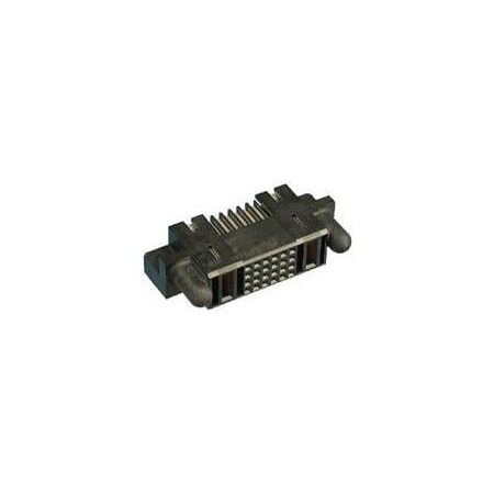 Fci Board Connector, 30 Contact(S), 4 Row(S), Female, Right Angle, Solder Terminal, Guide Pin,  51761-10002406AALF